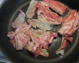 豚ばら肉とさつまいもの味噌バター炒め煮作り方4写真