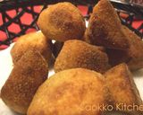 簡単!里芋でフライドポテト作り方4写真