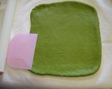 うずまき抹茶パン♪大納言＆きな粉バター作り方12写真