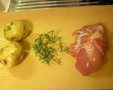 鶏肉とポテトのローズマリー焼き作り方1写真