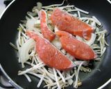 鮭のホイル焼き♪クリーミー味噌チーズ作り方8写真