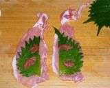 巻く！焼く！豚の梅しそ巻き作り方2写真