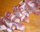 巻く！焼く！豚の梅しそ巻き作り方3写真