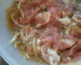 豚肉の玉ねぎとりんごの漬け焼き♪作り方3写真