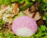マイメロディのおにぎり✿キャラ弁作り方1写真