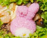 マイメロディのおにぎり✿キャラ弁作り方3写真