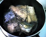 臭みなし＊ぶりのあらの煮付け作り方3写真
