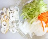 かんたんだド~ン　ちくわエッグ丼作り方1写真