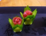 お弁当に! ☆薔薇☆梅ちゃん♪作り方3写真