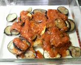 なすとチーズのミートソース焼き作り方4写真