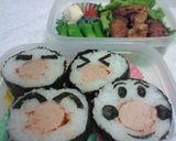 おにぎり握れるなら出来る簡単キャラ弁当★作り方4写真