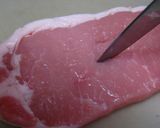 豚ロース肉切身の味噌漬け焼き　作り方2写真