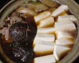 土鍋で『肉豆腐』作り方6写真