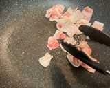 豚丼風⭐︎厚揚げでかさ増し豚バラ炒め作り方2写真