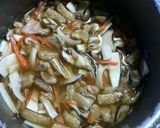 エリンギたっぷり炊き込みご飯作り方2写真