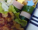 簡単♫お弁当✿魚肉ソーセージ＆きゅうり作り方8写真