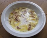 レンジでチン！ハムでヘルシーカルボナーラ作り方2写真