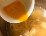 茹で汁でプロテインスープ😻作り方2写真