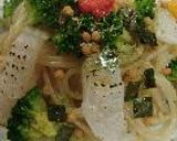 お茶漬けパスタ作り方11写真