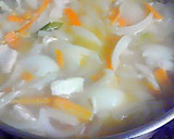 本格！おそば屋さんの和風カレーうどん☆作り方3写真