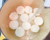 長芋とエビだんごのたいたん作り方5写真