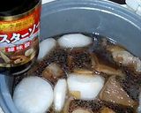 炊飯器ｄｅオイスターソースの豚の角煮　作り方4写真