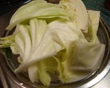 チキンとキャベツの粒マスタード蒸し作り方2写真