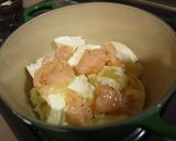 チキンとキャベツの粒マスタード蒸し作り方3写真