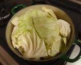 チキンとキャベツの粒マスタード蒸し作り方4写真
