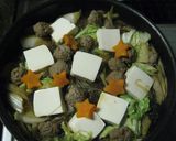 ひき肉で☆かわいい♡すき煮温玉のせ作り方8写真