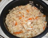 もも肉鶏ごぼう炊き込みご飯作り方7写真