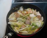 鶏と白菜の柚子胡椒炒め作り方4写真
