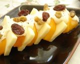 柿とチーズのサラダ作り方5写真
