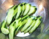 キュウリとポン酢の即席＊浅漬け作り方1写真