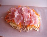 蒸し鶏&野菜のネギソースかけ作り方1写真