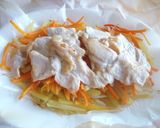 蒸し鶏&野菜のネギソースかけ作り方3写真