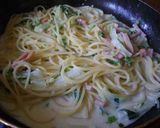 ピリッと♪柚子胡椒クリームパスタ☆☆☆作り方3写真