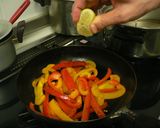 イタリア版小皿料理①パプリカのソテー作り方4写真