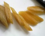 たくあんの贅沢煮☆（たくあんの煮たの）作り方1写真