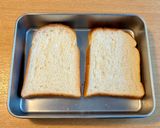甘くない　ハムとチーズのフレンチトースト作り方1写真