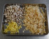 たけのこと生姜の棒餃子作り方1写真