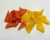 鶏ささみとちくわの炒め★おろしポン酢がけ作り方1写真