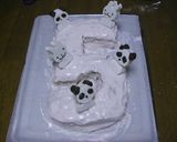 ましゅまろパンダとうさぎのケーキ作り方4写真