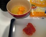 トロりん◎たらこチーズな玉子焼き作り方1写真