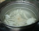 たまねぎの味噌汁に★卵落とし★大好き作り方1写真