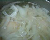 たまねぎの味噌汁に★卵落とし★大好き作り方2写真