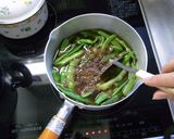 素材じっくり生かし☆さやえんどうの煮付け作り方3写真