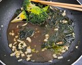 めんつゆバター☆わかめのパスタ作り方7写真