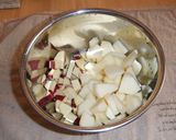 おいもサン津軽・さつまいもとりんごの甘煮作り方1写真