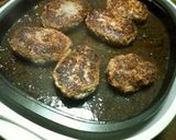 びっくりドンキー風タレ付柔らかハンバーグ作り方3写真
